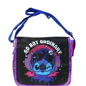 Disney Stitch Kids Bag - Black, Blue, Purple